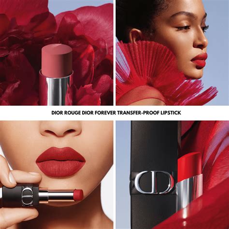 dior forever lipstick swatches|christian dior transfer proof lipstick.